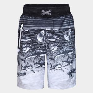 Плавки Rokka&Rolla для мальчиков, эластичные в четырех направлениях, gray shark