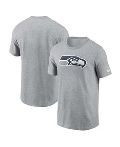 Мужская серая футболка с логотипом Seattle Seahawks Essential Nike, серый
