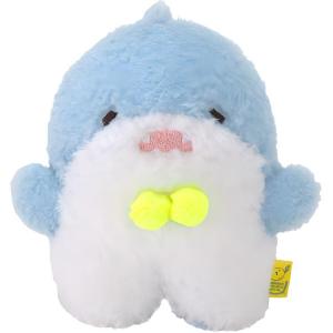 SUNLEMONORIGINAL TATTON Shark Cute Blue Dolls Plush Doll, приблизительно 14 см/28 см в высоту