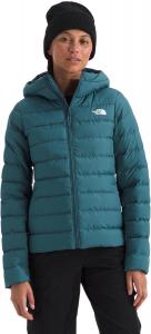 Женская куртка The North Face Aconcagua 3 с капюшоном и защитой от влаги, зелено-голубой