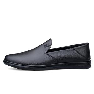 LAORENTOU Мужские повседневные туфли с низким верхом, черные/коричневые