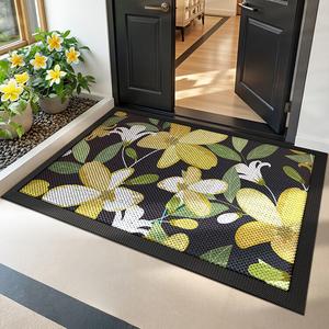 Dajiang Ковер 80х150 см из высокоэластичного нейлона для прихожей, износостойкий, противоскользящий, самоочищающийся