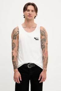 Хлопковая майка Tommy Jeans, белый