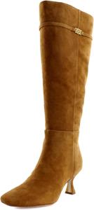 Sam Edelman Women's Lyla Platform Pump, Harvest Brown Wide Calf