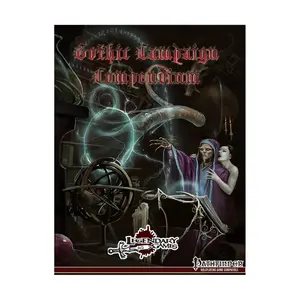 Gothic Campaign Compendium w/PDF, Pathfinder 1st Edition - Rulebooks, Sourcebooks & Supplements (Legendary Games), твердый переплет