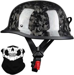 Шлем Dcoltmi-888 German Style, черный