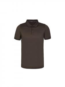 Karl Lagerfeld Рубашка-поло 745004 темно-коричневого цвета