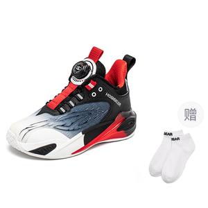 HOBIBEAR Низкие детские кроссовки Lifestyle, черные, белые, детские