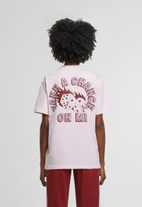 Футболка Karl Kani Print T-shirt, Pink Dark Red/Pink