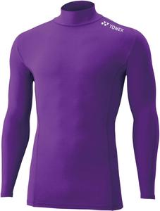 Футболка с длинным рукавом и высоким воротником YONEX, фиолетовый