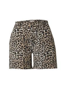 Обычные брюки OBJECT OBJALBA LISA, бежевый/черный