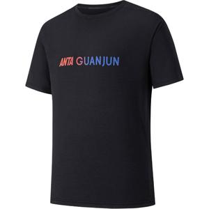 ANTA Футболка мужская Black Crew Neck Moderate Straight Fit