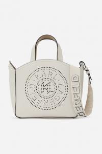 Кожаная сумка Karl Lagerfeld, белый