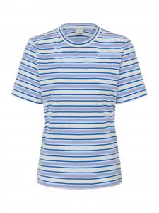 ICHI Футболка 'Mira' в синем цвете, Opal