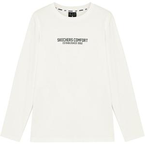 Skechers Футболка Sports Alliance Series мужская Marshmallow White