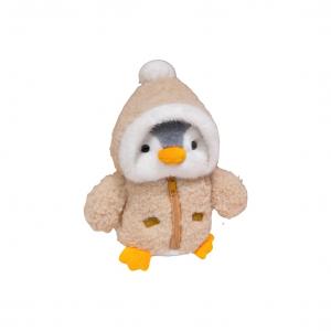 Мягкая игрушка AIQINGCAOZHILIANWANJU милый трансформирующийся пингвин, превращается в маленького пингвина, высота 25 см AIQINGCAOZHILIAN(WANJU)
