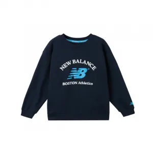 Толстовка NB для детей 3-7 лет New Balance, темно-синий