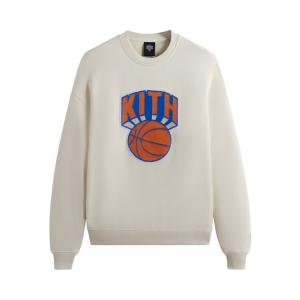 Толстовка Kith For The New York Knicks Retro NY Nelson Crewneck, кремовый