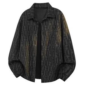 Рубашка Unisex Lapel Moderate X1617, черный