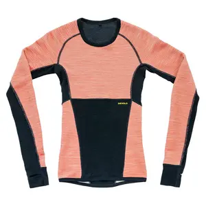 Футболка с длинным рукавом DEVOLD OF NORWAY Tuvegga Merino, оранжевый