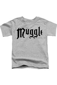 Футболка с коротким рукавом для малышей Harry Potter Muggle Gildan, Athletic Heather