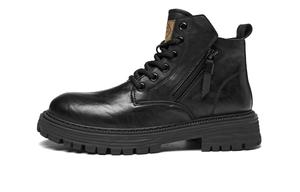 HLA Мужские ботинки Martin черно-красные коричнево-бронзовые бронза, цвет Bronze