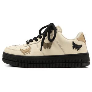 Кроссовки для скейтбординга Bat Or Butterfly унисекс с низким верхом белого цвета Senguoguo