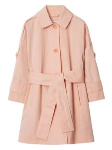 Burberry Kids хлопковое пальто, розовый