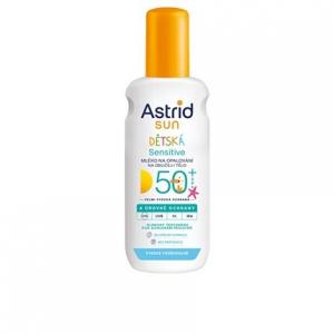 Детский лосьон-спрей для чувствительной кожи SPF 50+ Солнце 150 мл Astrid
