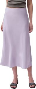 Юбка миди Calvin Klein женская матовая атласная, Orchid Petal