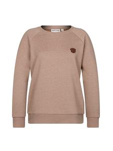 Меланжевый свитшот Krokettenhorst Mocca Naketano