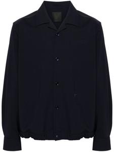 Givenchy рубашка с кулиской, синий