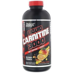 Nutrex, - Carnitine 3000, Апельсин Манго, жидкость, 480 мл