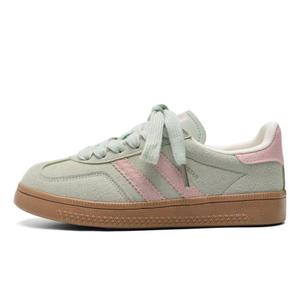 Скользостойкие амортизирующие низкие кеды для скейтбординга с устойчивостью к истиранию Women's Medd, зеленый