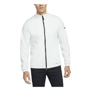 Куртка Men's Nike Solid Color Casual Stand Collar Jacket White, белый