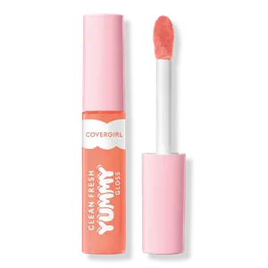 Чистый, свежий, восхитительный блеск для губ CoverGirl, Peach Out! (sheer muted orange tint)