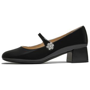 Туфли Мэри Джейн на блочном каблуке Galaxy Dream, женские, 4 см TATA, Black