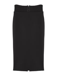 Миди юбка Trendyol, Black