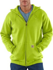 Carhartt мужская толстовка Midweight Full-zip свободного кроя (Big & Tall), Sour Apple