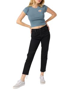 Хлопковая футболка Juniors' Board Bloom Graphic O'Neill, Washed Slate