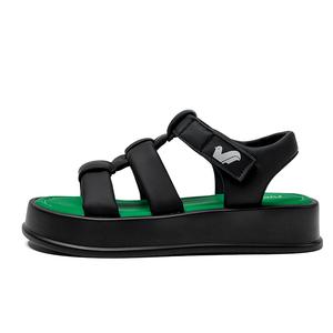 Сандалии с одним ремешком женские Rich birds, Black