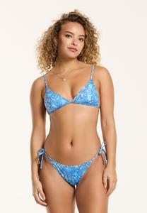 Бикини Romy Fixed Triangle Set Shiwi, цвет electric blue snake