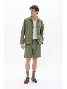 Шорты прямого кроя MAhart в цвете Light Army Matinique