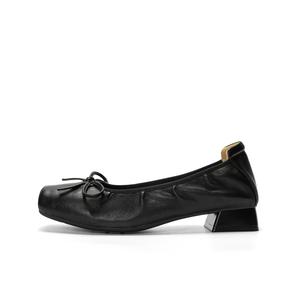 Повседневные туфли 2,5 см женские Q.VONTON, Black