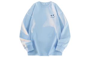 Футболка Unisex Huichao Candy Block Collection WARRIOR, светло-синий[heavyweight long-sleeved]