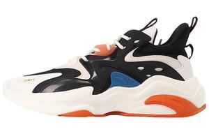 Коллекция Life Стильная обувь Мужская низкая черная/цвет слоновой кости Anta