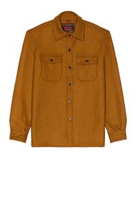 Рубашка Schott CPO Wool, цвет Coyote