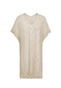 Тонкий вязаный свитер MAHISHA Sweater, бежевый