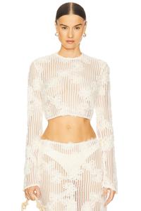 Топ Agustina Jbq, ivory