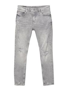 Узкие джинсы Pull&Bear, светло-серый